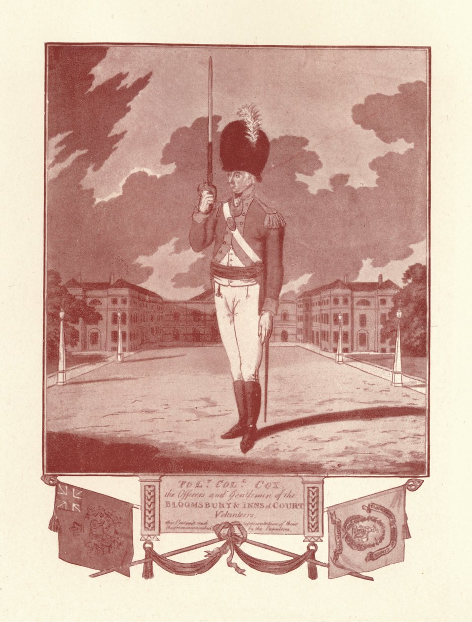 Mahkeme Gönüllüleri Bloomsbury & Inns Memurları ve Beyler, 1780-1820, 1909. by Charles Tomkins