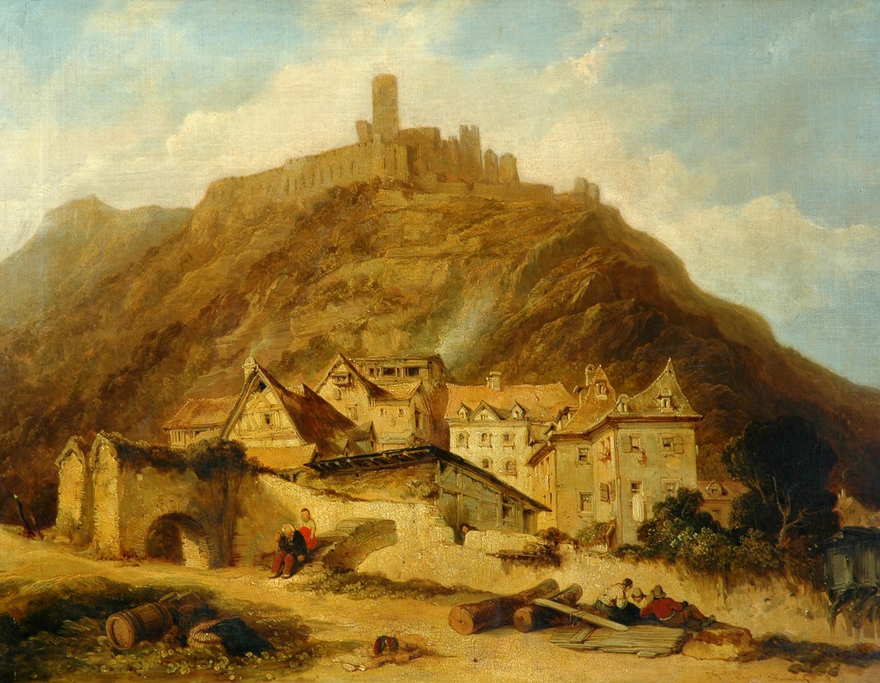 Ren Nehri üzerinde Aziz Goar by Charles Tomkins