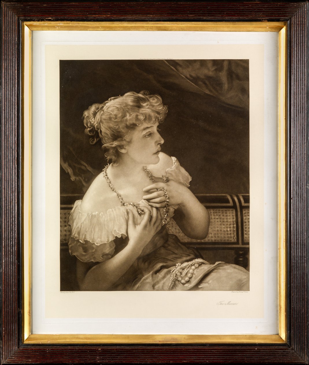 Ayna (mezzotint) by Charles Tomkins