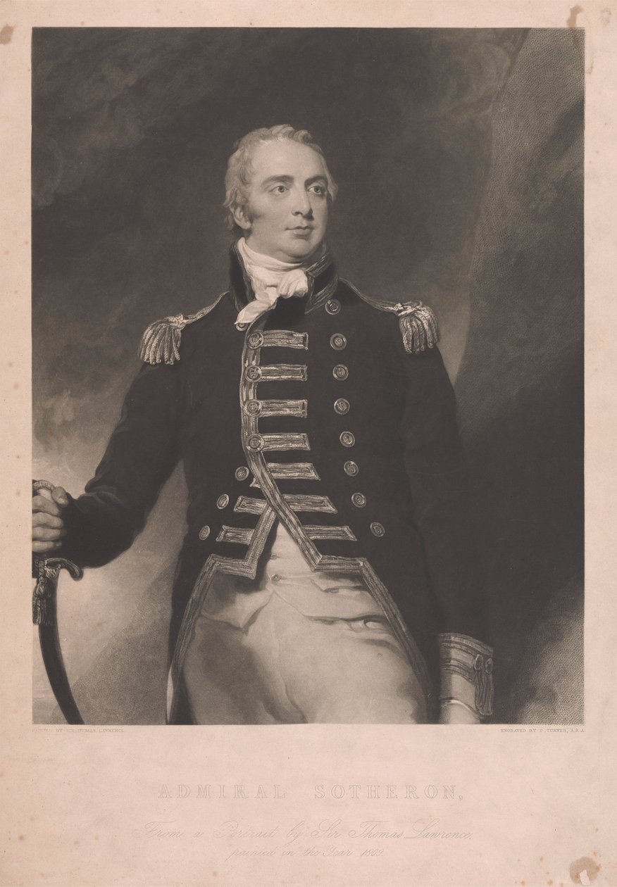 Amiral Sotheron by Charles Turner