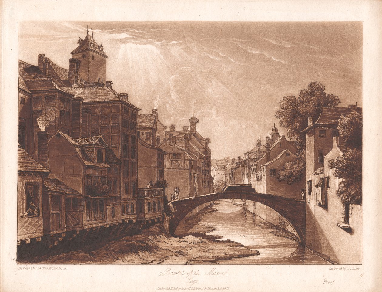 Meuse Şubesi, Liege by Charles Turner