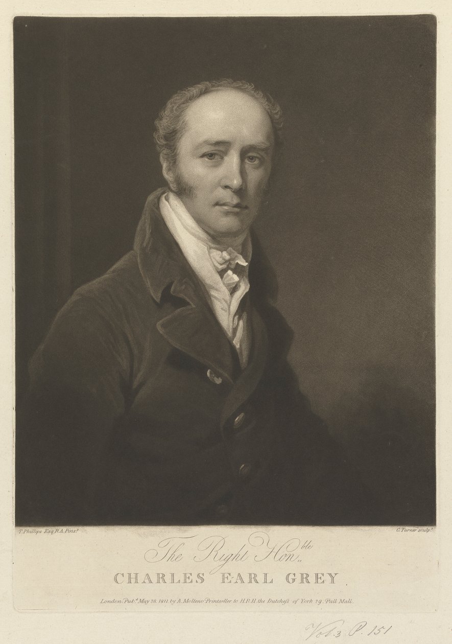 Charles Grey, 2. Earl Grey by Charles Turner