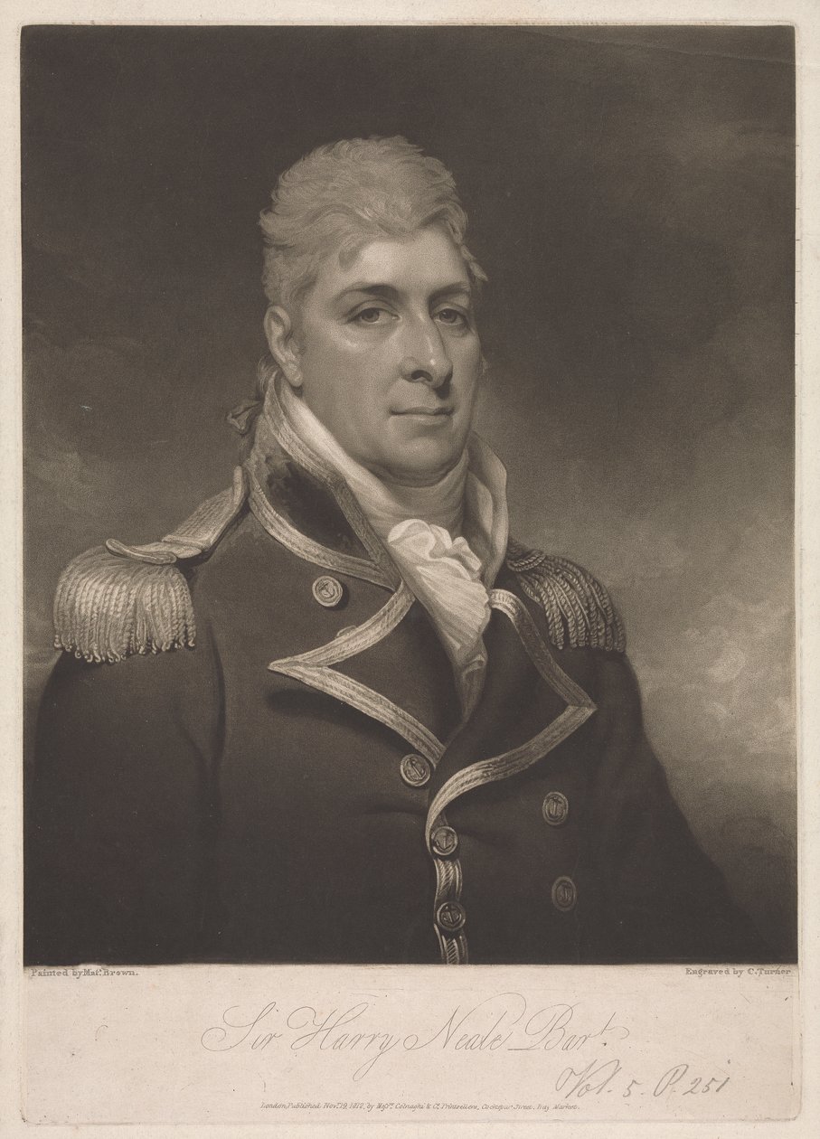 Sir Harry Burrard-Neale, 2. Baronet by Charles Turner