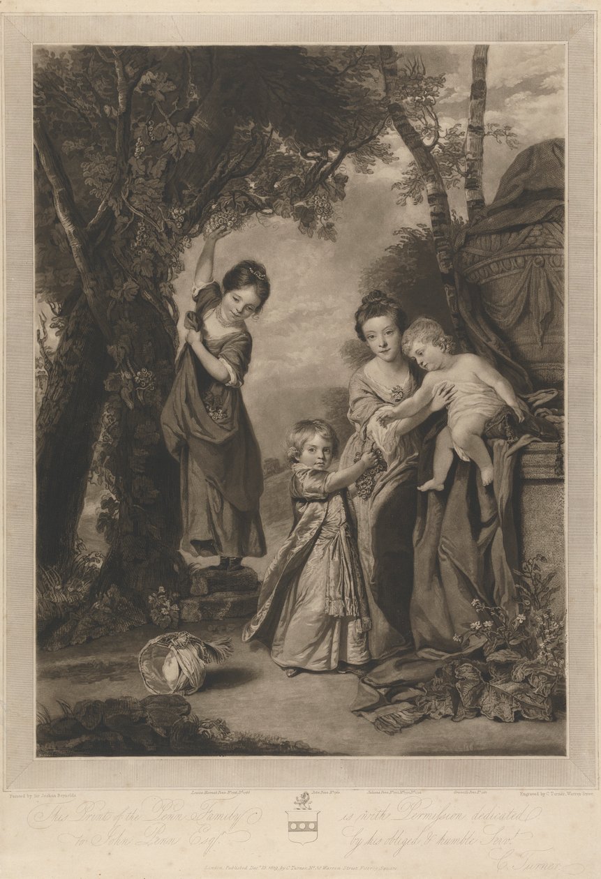 Penn Ailesi by Charles Turner
