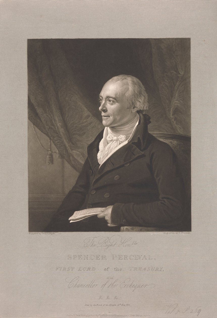 Çok Sayın Spencer Perceval by Charles Turner