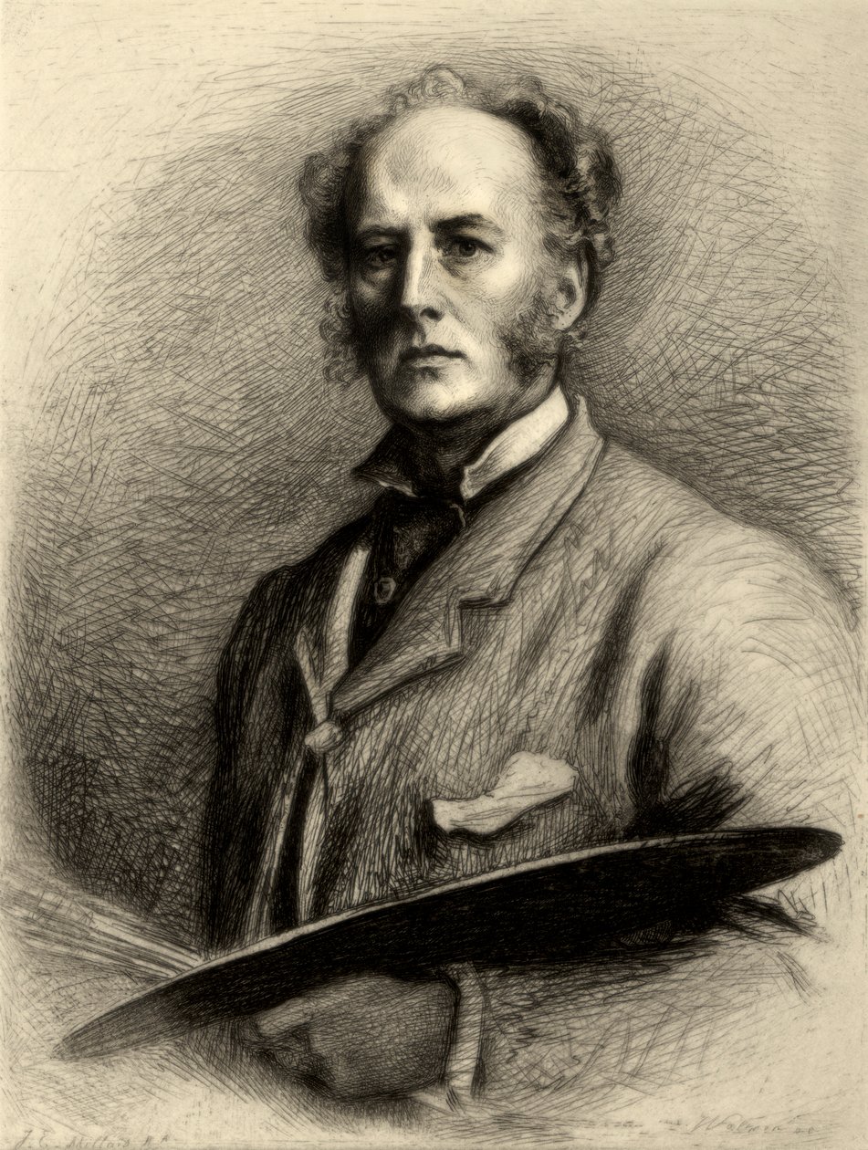 John Everett Millais, İngiliz sanatçı, c1880-1882. by Charles Waltner