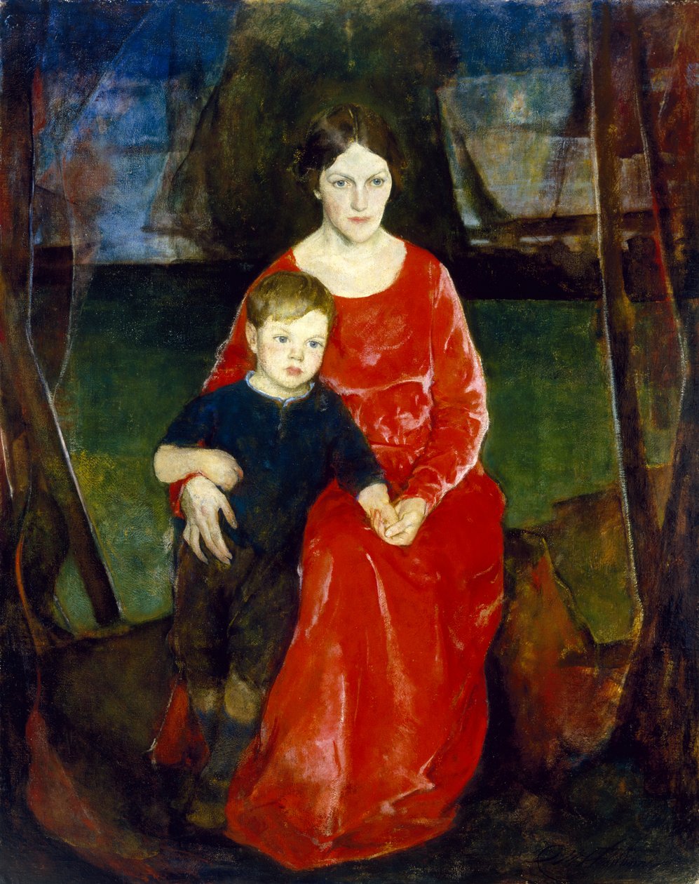 Amerikan Anneliği, 1922 by Charles Webster Hawthorne