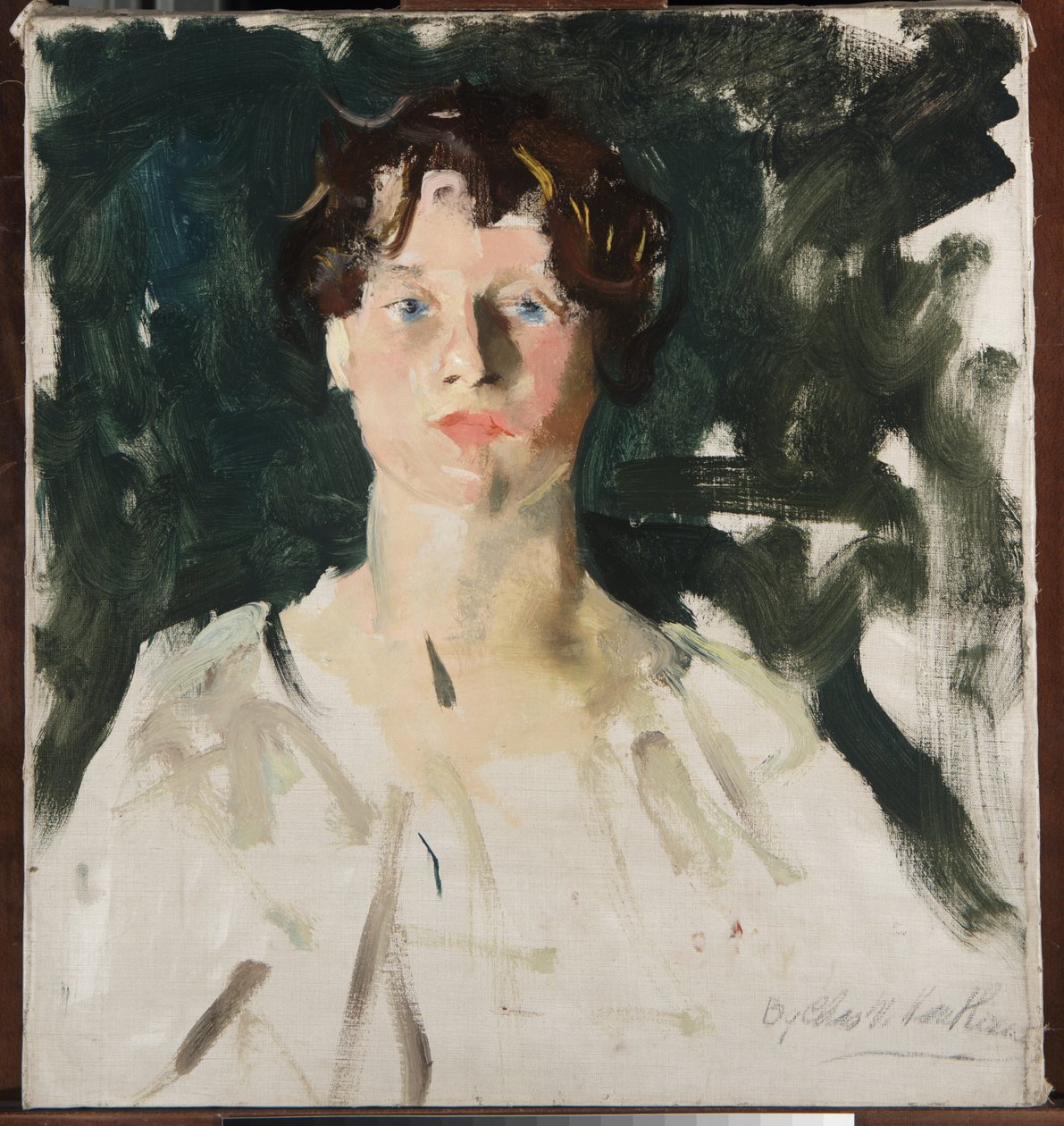 bir kadın portresi by Charles Webster Hawthorne