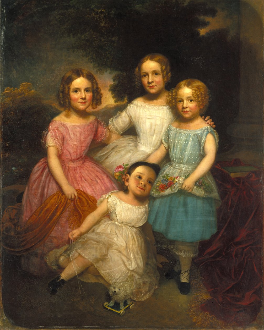 Adrian Baucker Holmes Çocuklar, c.1850 by Charles Wesley Jarvis