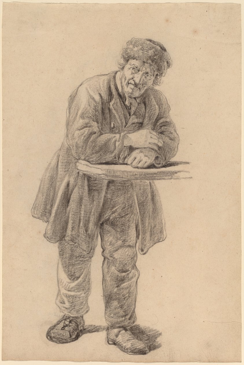 Tezgaha Yaslanmış Adam by Charles Wesley Jarvis