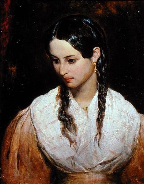 Hancıların Kızı (ayrıca bkz. 198371) by Charles West Cope
