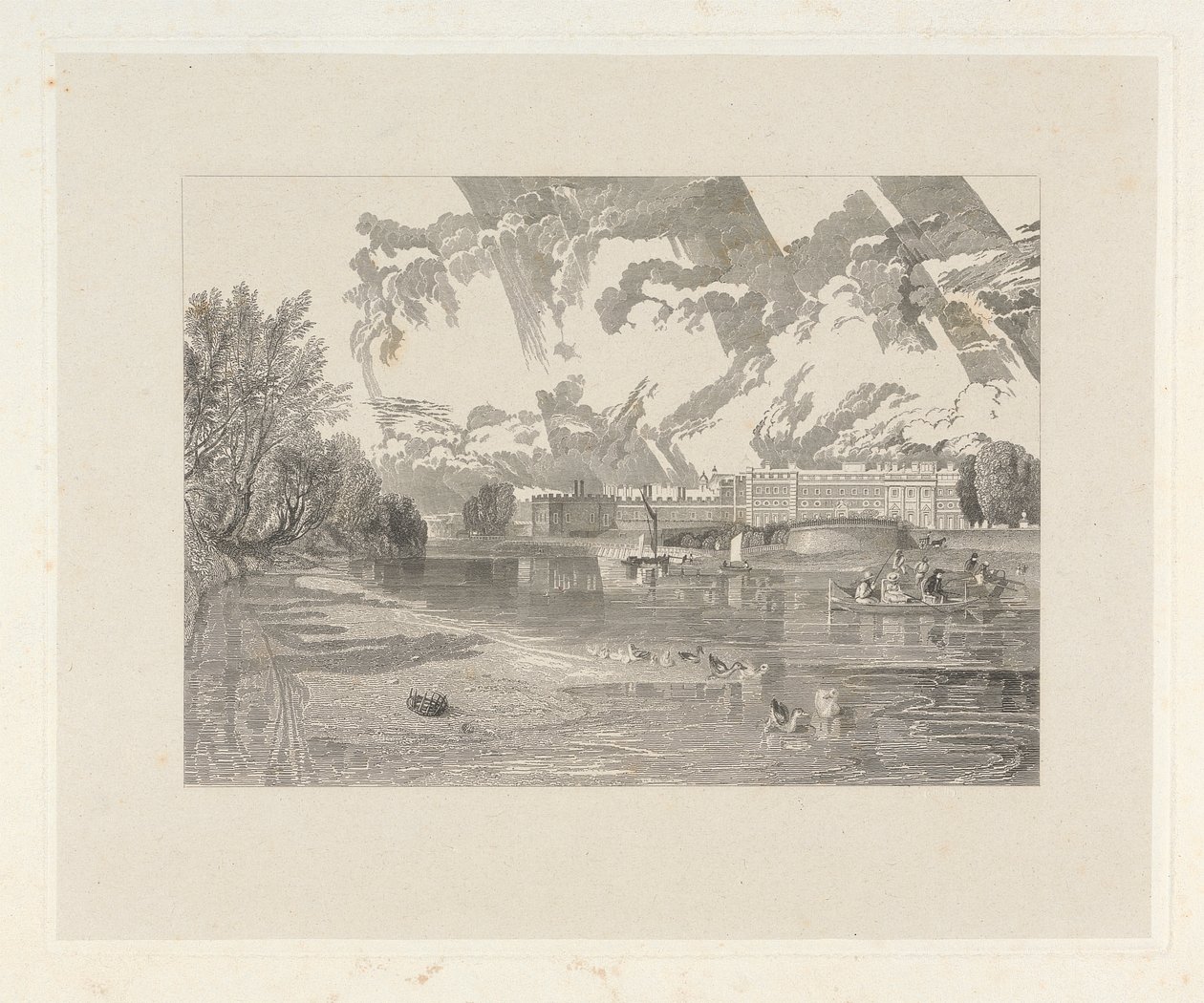 Hampton Mahkemesi Sarayı by Charles Westwood
