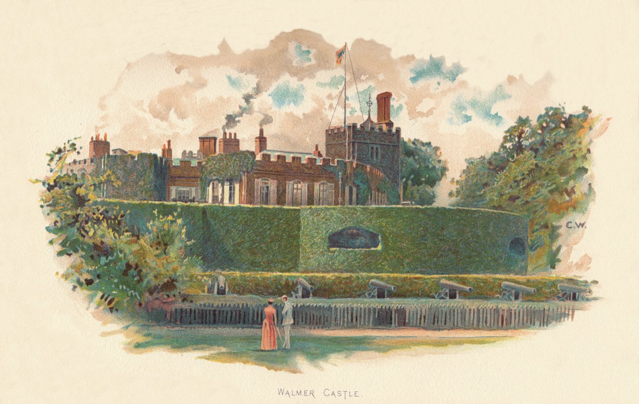 Walmer Kalesi, c1890 by Charles Wilkinson
