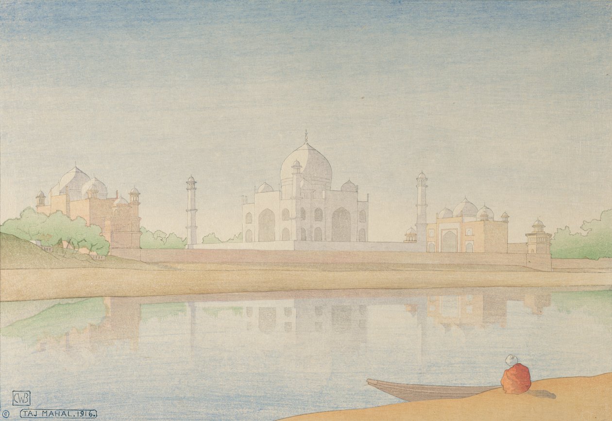 taç Mahal by Charles William Bartlett