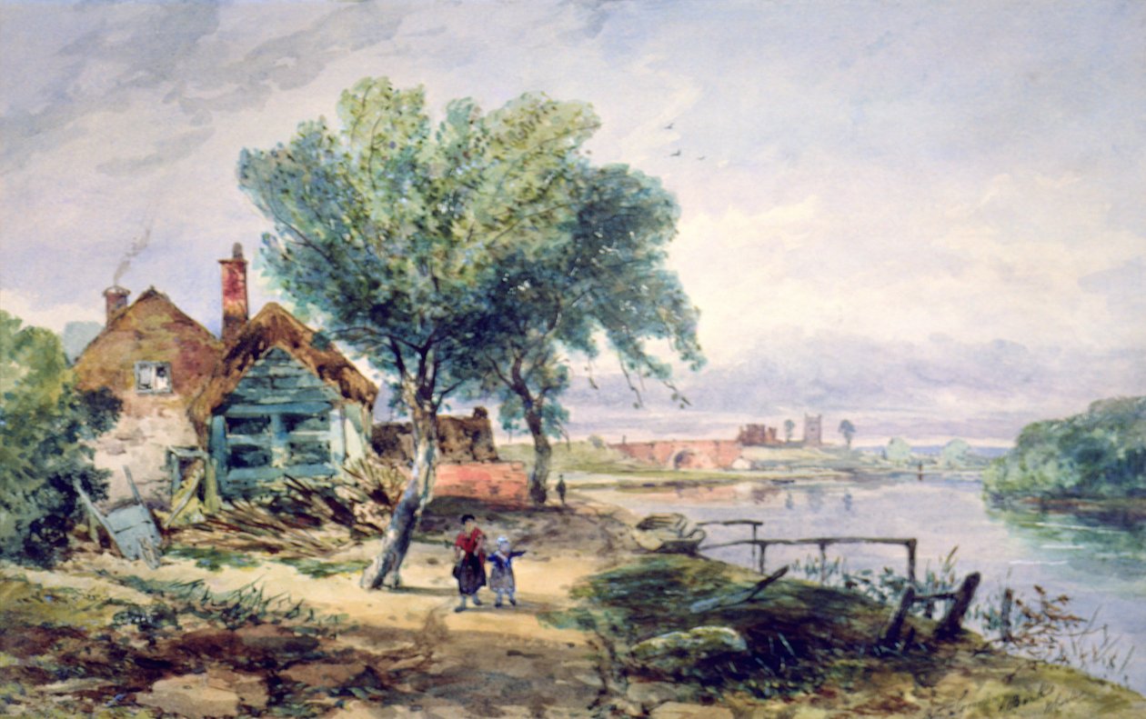Sonning yakınlarındaki Thames
