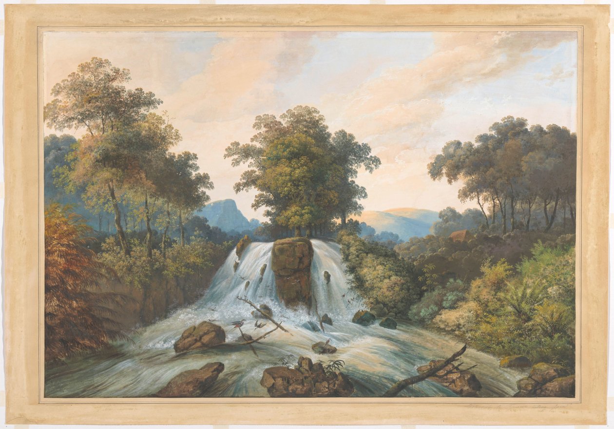 Kema nehrinin görünümü, Waterhaalplaats by Charles William Meredith van de Velde