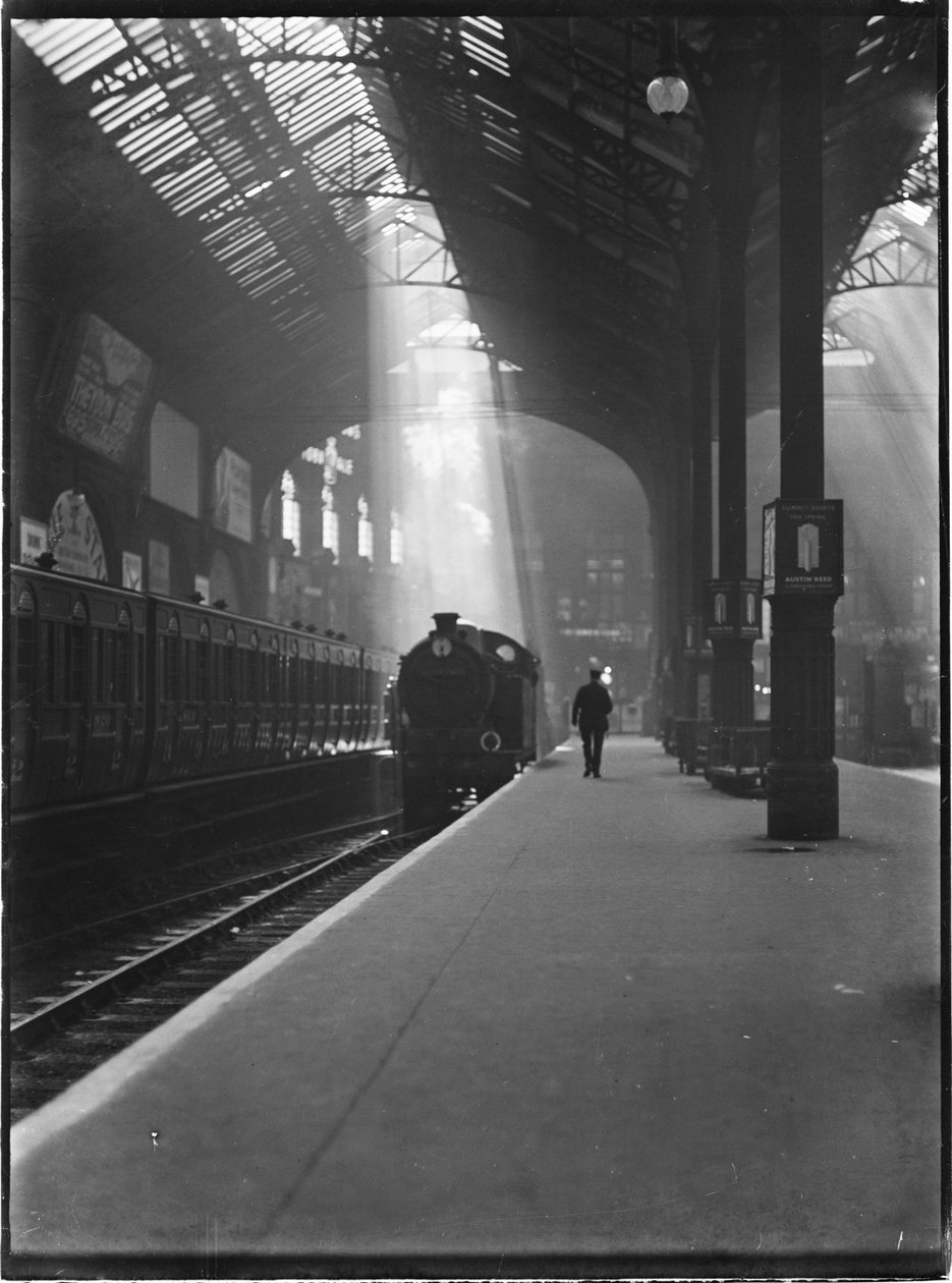 Liverpool Street İstasyonu, Liverpool Street, Londra Şehri, Büyük Londra Otoritesi, c1932. by Charles William Prickett