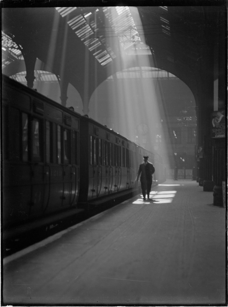 Liverpool Street İstasyonu, Liverpool Street, Londra Şehri, Büyük Londra Otoritesi, c1932. by Charles William Prickett