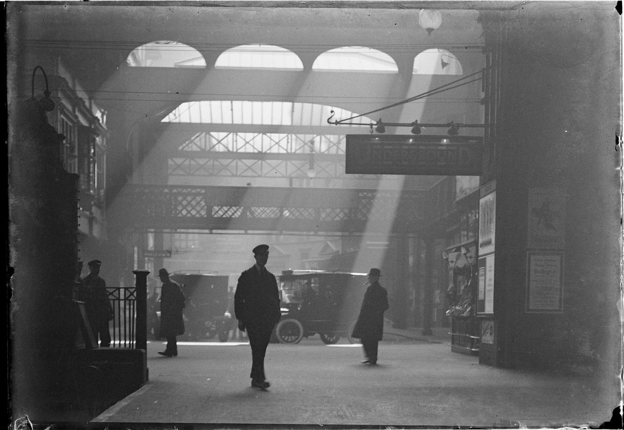 Liverpool Street İstasyonu, Liverpool Street, Londra Şehri, Büyük Londra Otoritesi, c1932. by Charles William Prickett