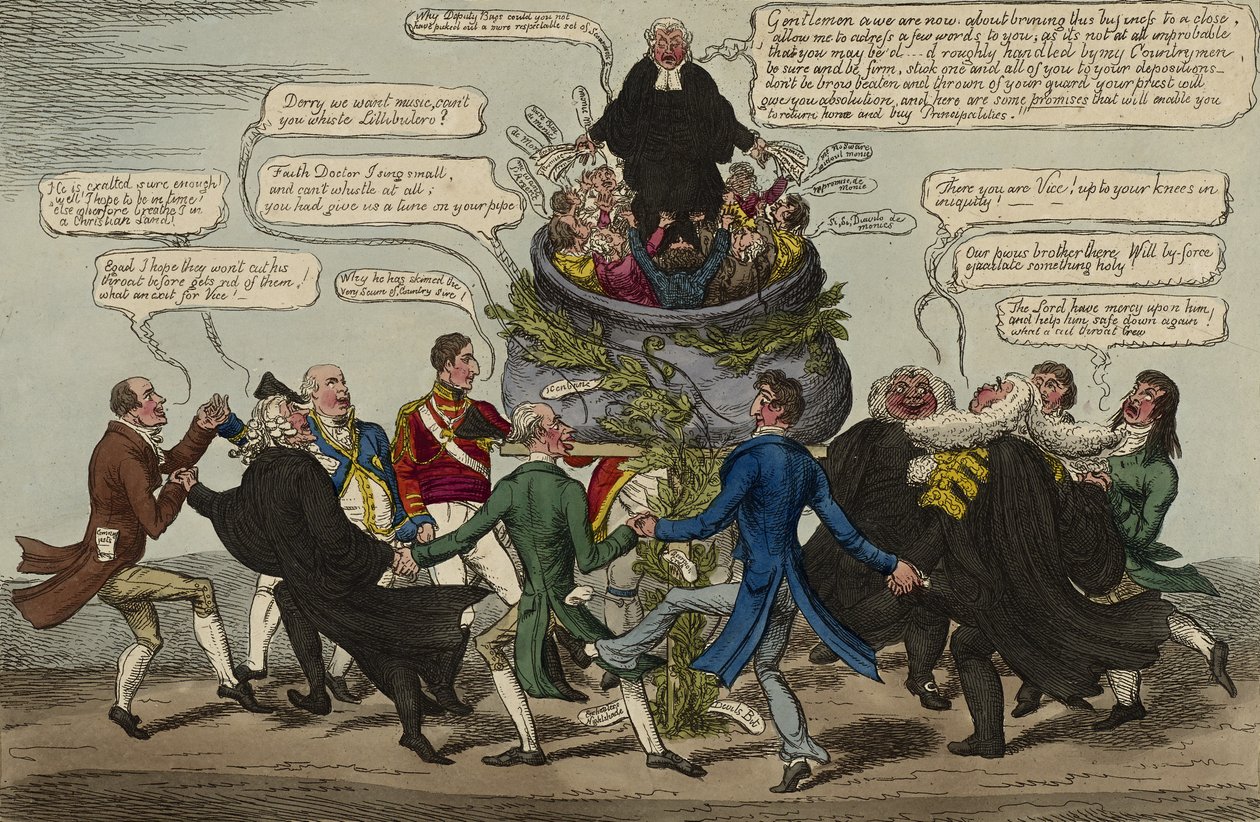 The Milan Garland, or Revels round the Vice Post by Charles Williams