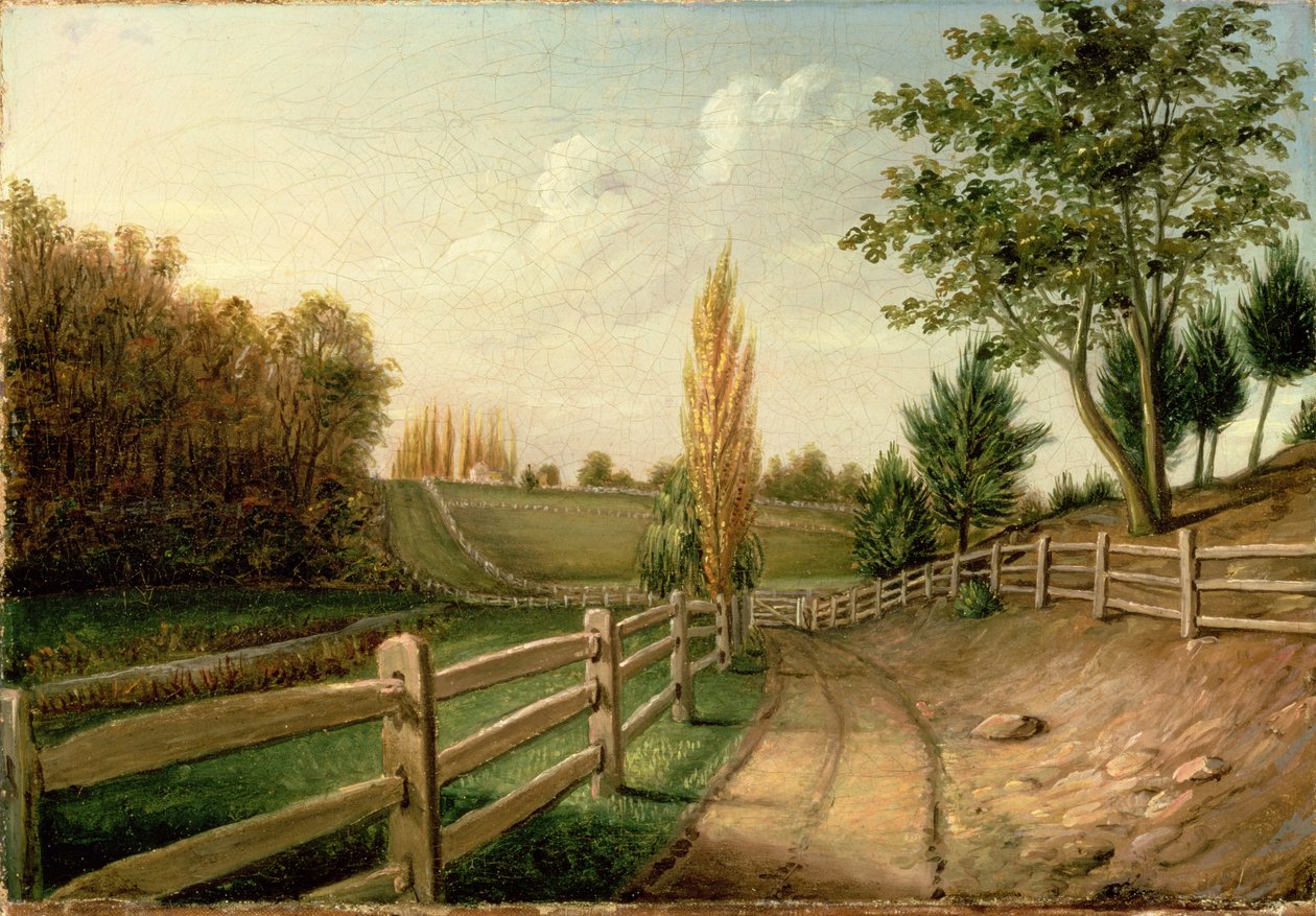 Belfield Çiftliği, c.1816 by Charles Willson Peale