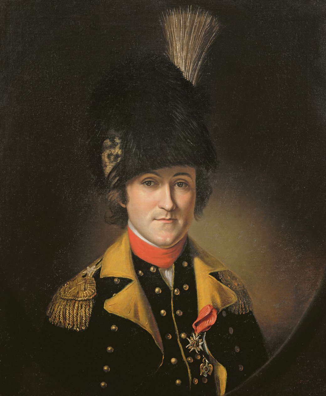 Charles Armand Tretin (1751-93) Marquis de la Rouerie by Charles Willson Peale