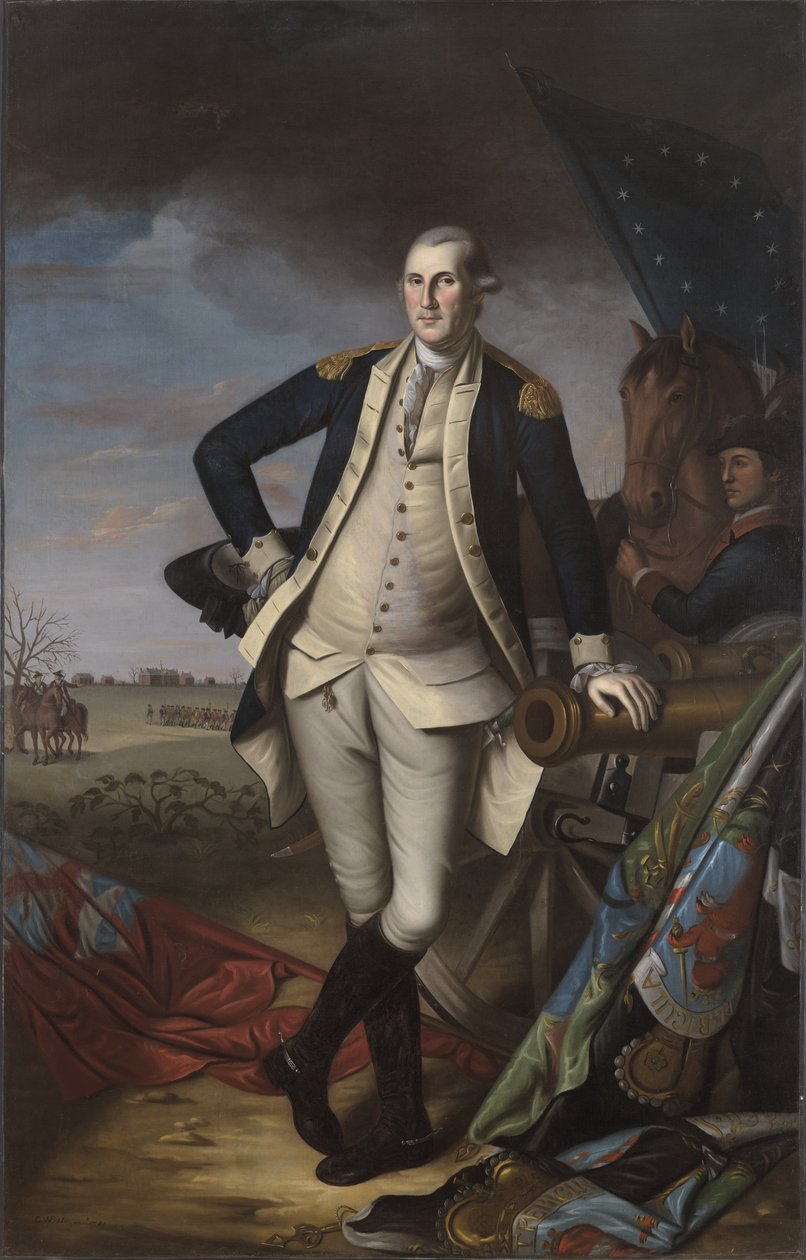 George Washington, Princeton Savaşı'nda, 1781 by Charles Willson Peale