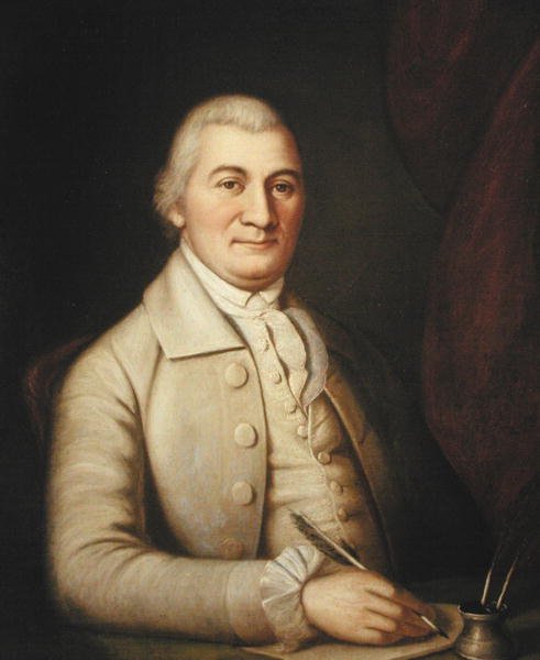 Joseph Dean, c.1785 (tuval üzerine yağlı boya) by Charles Willson Peale