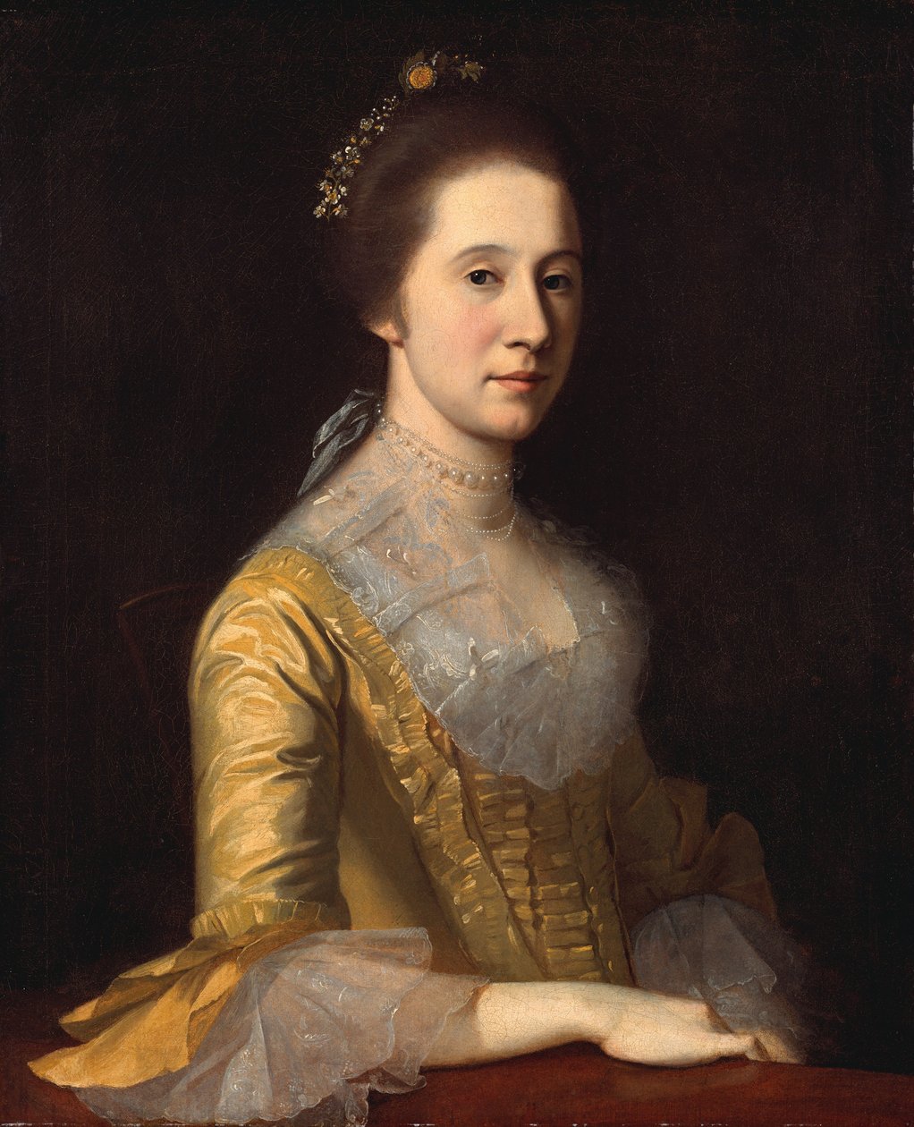 Margaret Strachan Bayan Thomas Harwood, yak. 1771. by Charles Willson Peale