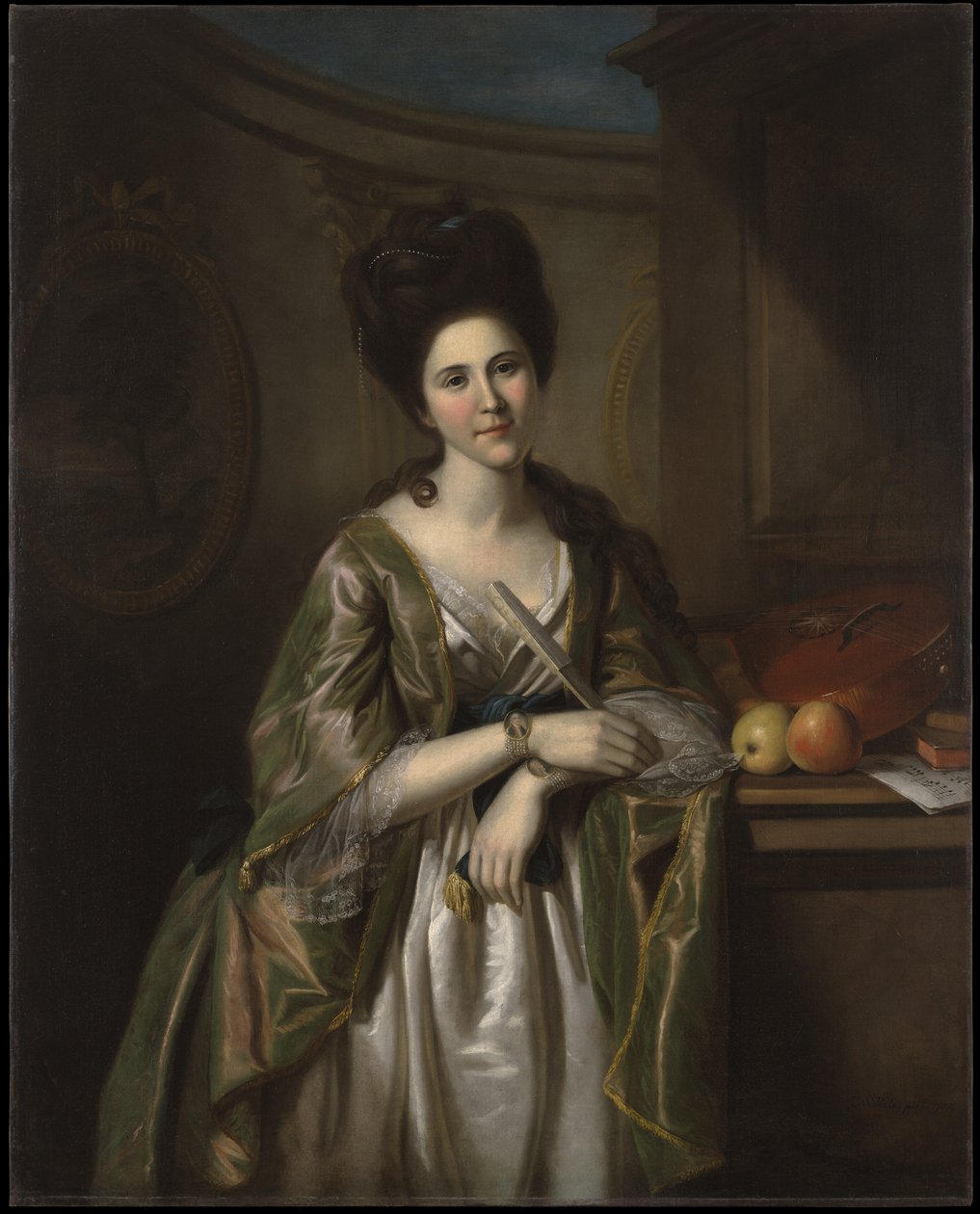 Bayan Walter Stewart, 1782 by Charles Willson Peale