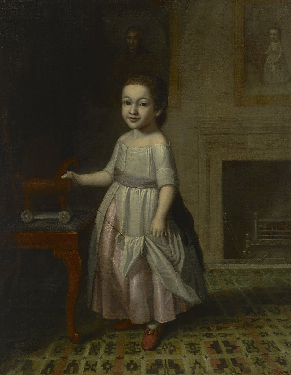 Oyuncak Atlı Bir Çocuğun Portresi, 1768 by Charles Willson Peale