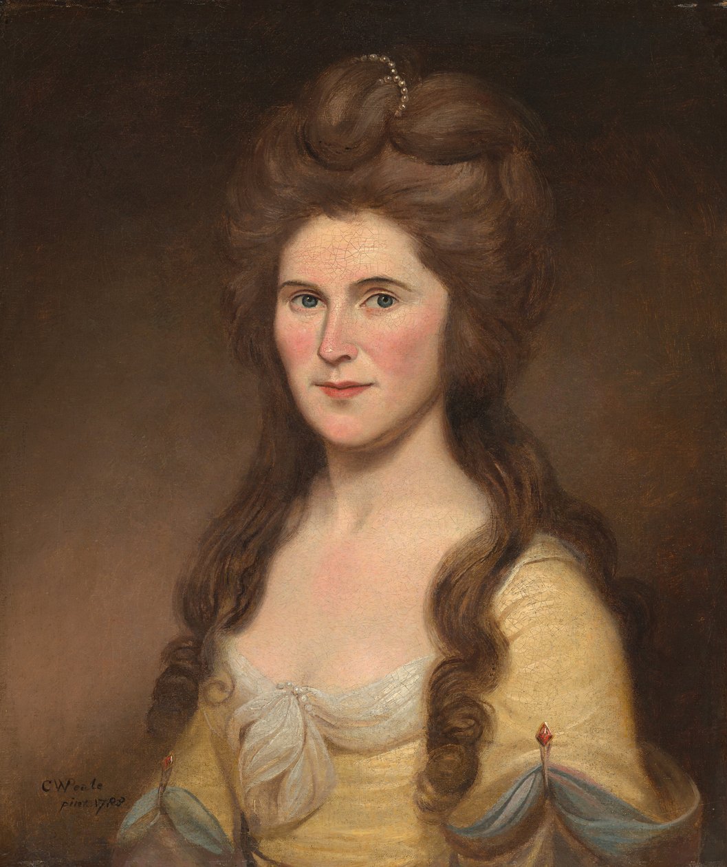 Rebecca Bryan White (Bayan John White) by Charles Willson Peale