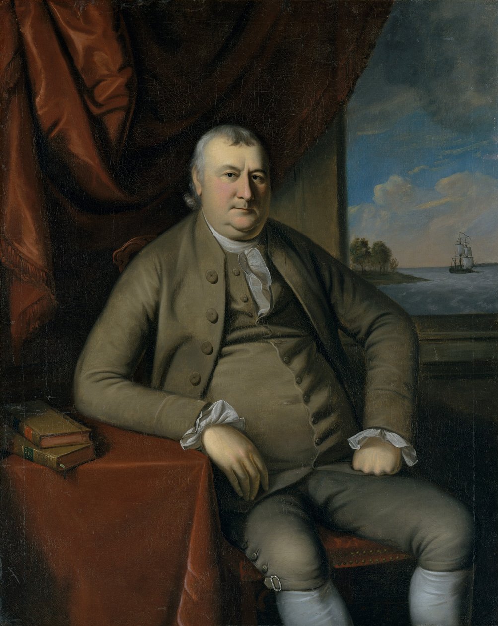 Samuel Mifflin, 1777-80. by Charles Willson Peale