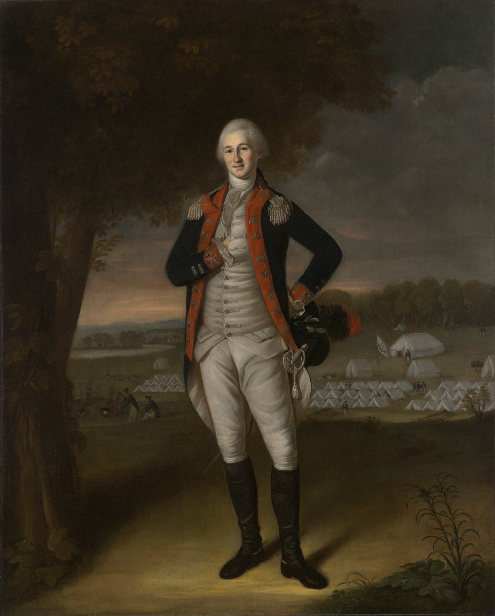 Walter Stewart (1756-1796) by Charles Willson Peale