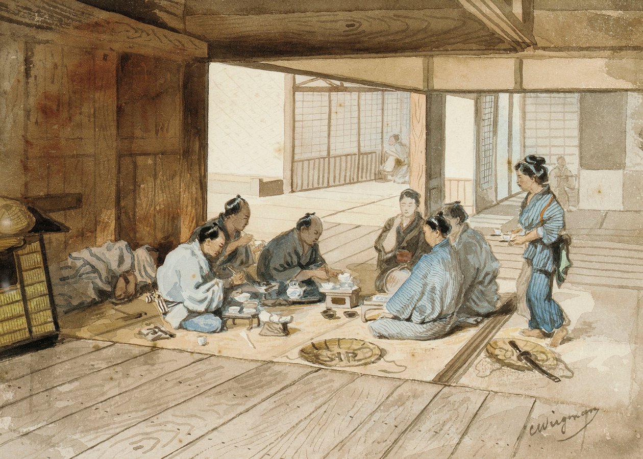Çay Partisi by Charles Wirgman
