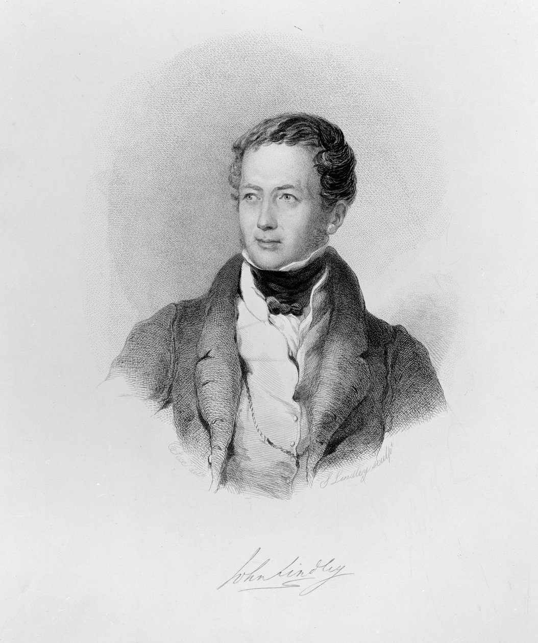 John Lindley, 1830 dolayları (gravür) S. Lindley, gravür (C. Fox