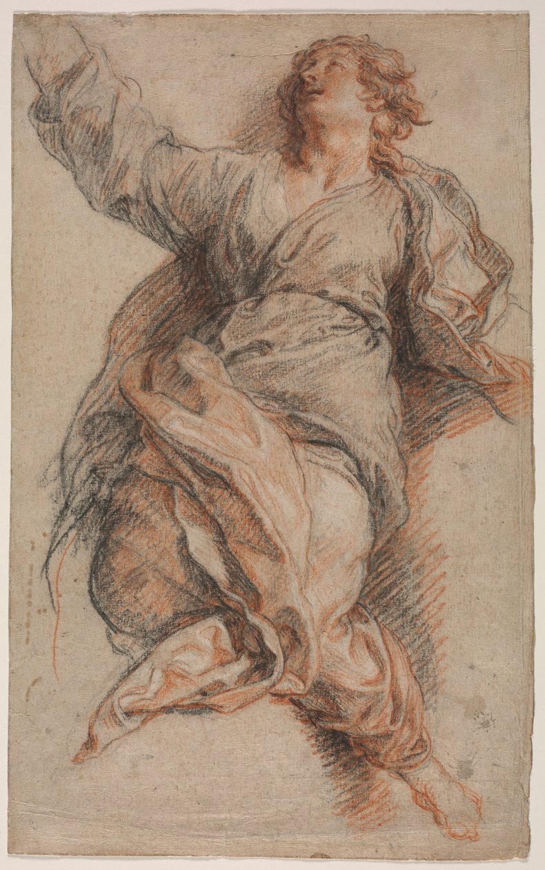Aziz John Evangelist, c. 1700-1702. by Charles de la Fosse