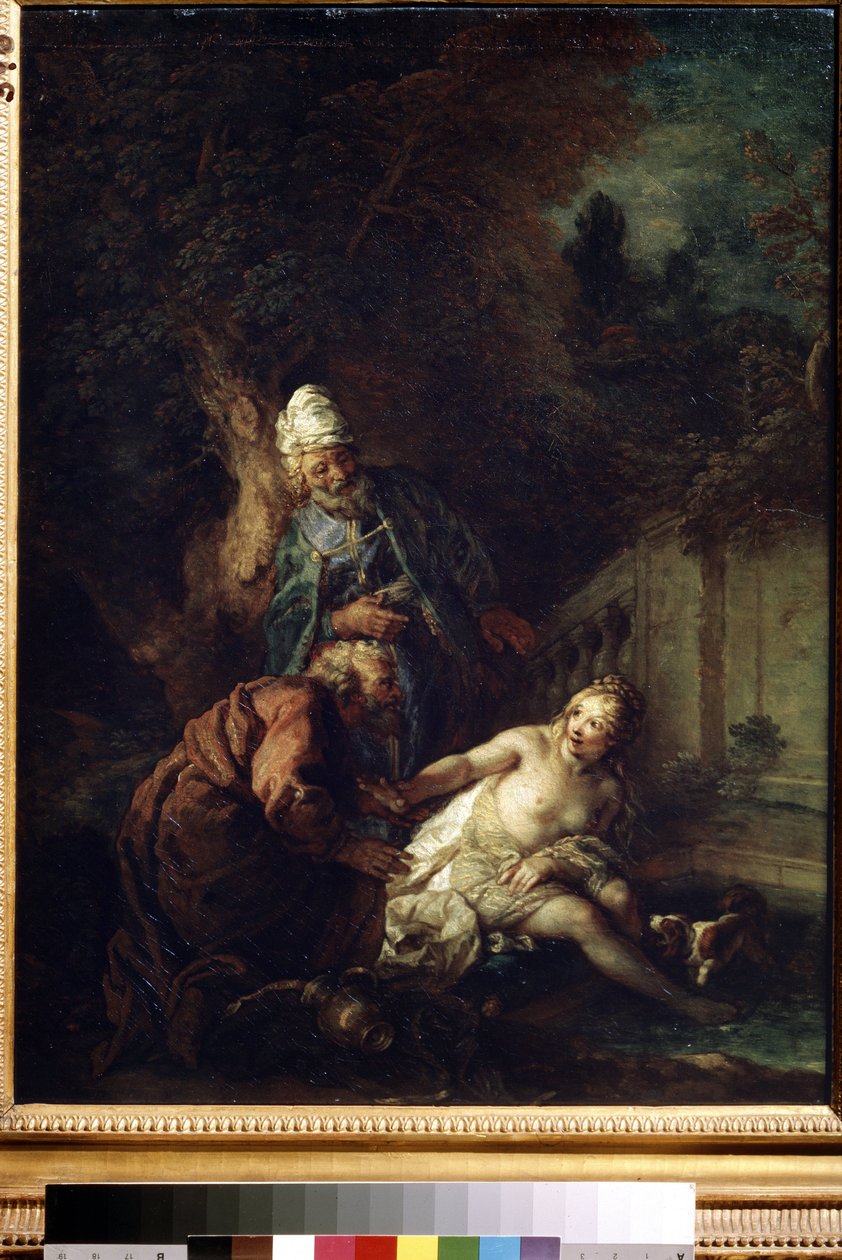 Susanna ve Yaşlılar. Charles de La Fosse