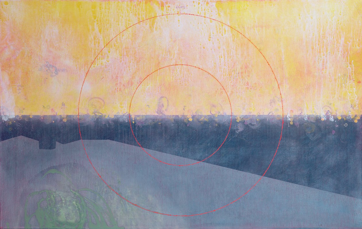 Glyndebourne, 2000 (keten üzerine yağ) by Charlie Millar