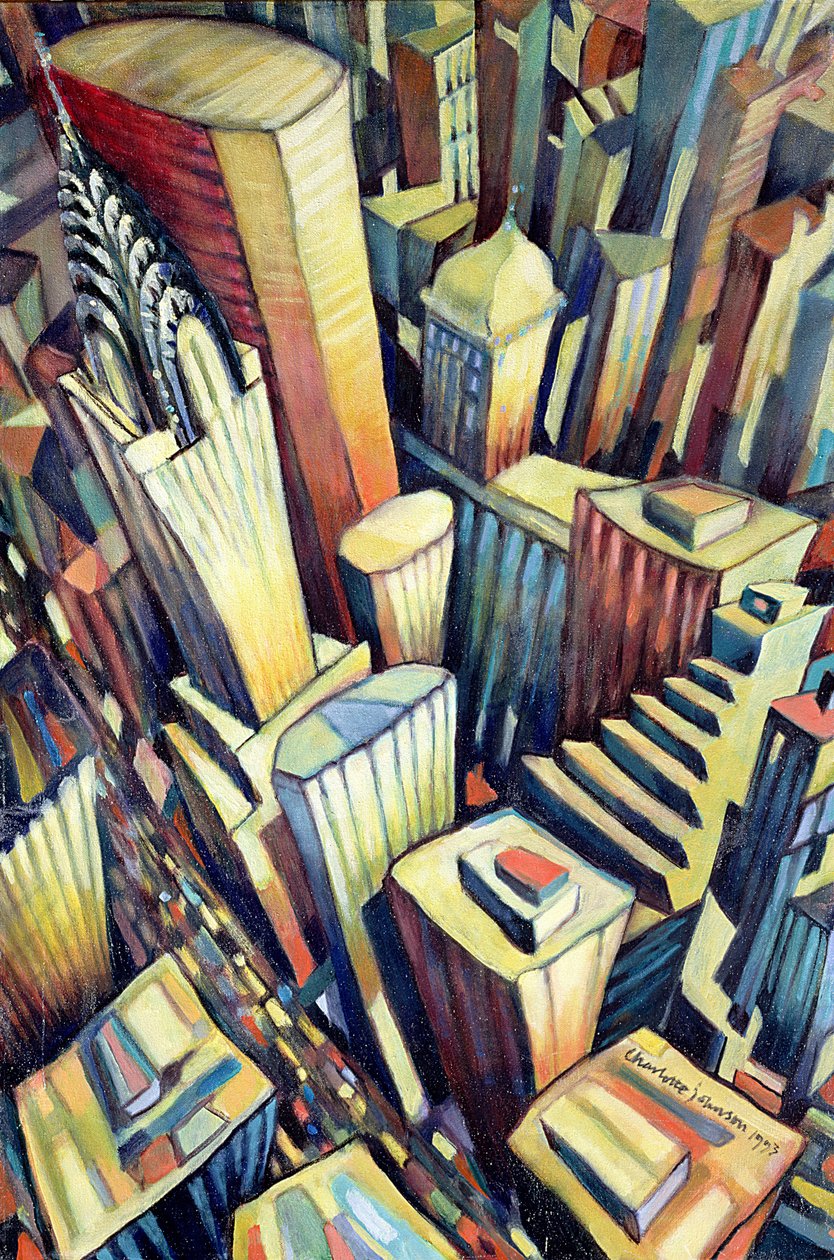Chrysler Binası, 1993 by Charlotte Johnson Wahl