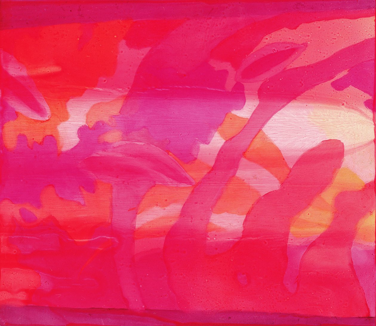 Mascarene, 2000 (gesso üzerine yağ) by Charlotte Johnstone