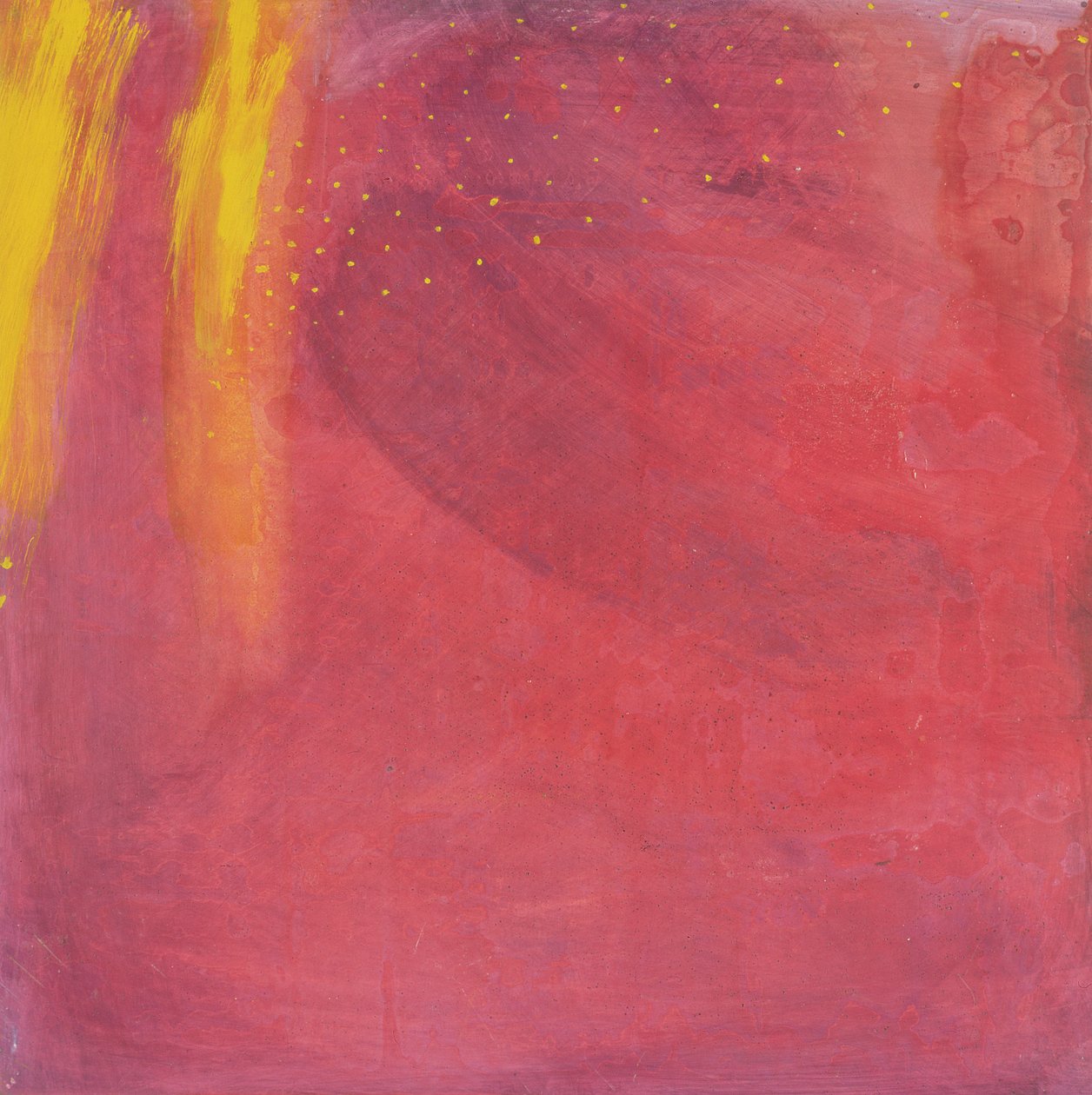 Purple Moon, 1997 (gesso tahtasında yağ ve sır) by Charlotte Johnstone