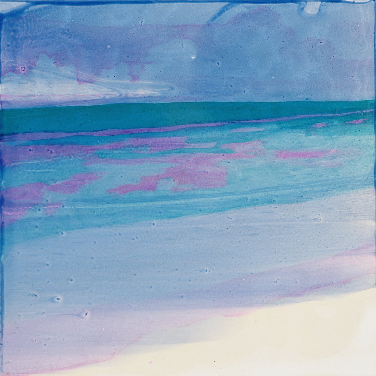 Kaplumbağa Plajı, 2000 (geso üzerine yağ) by Charlotte Johnstone