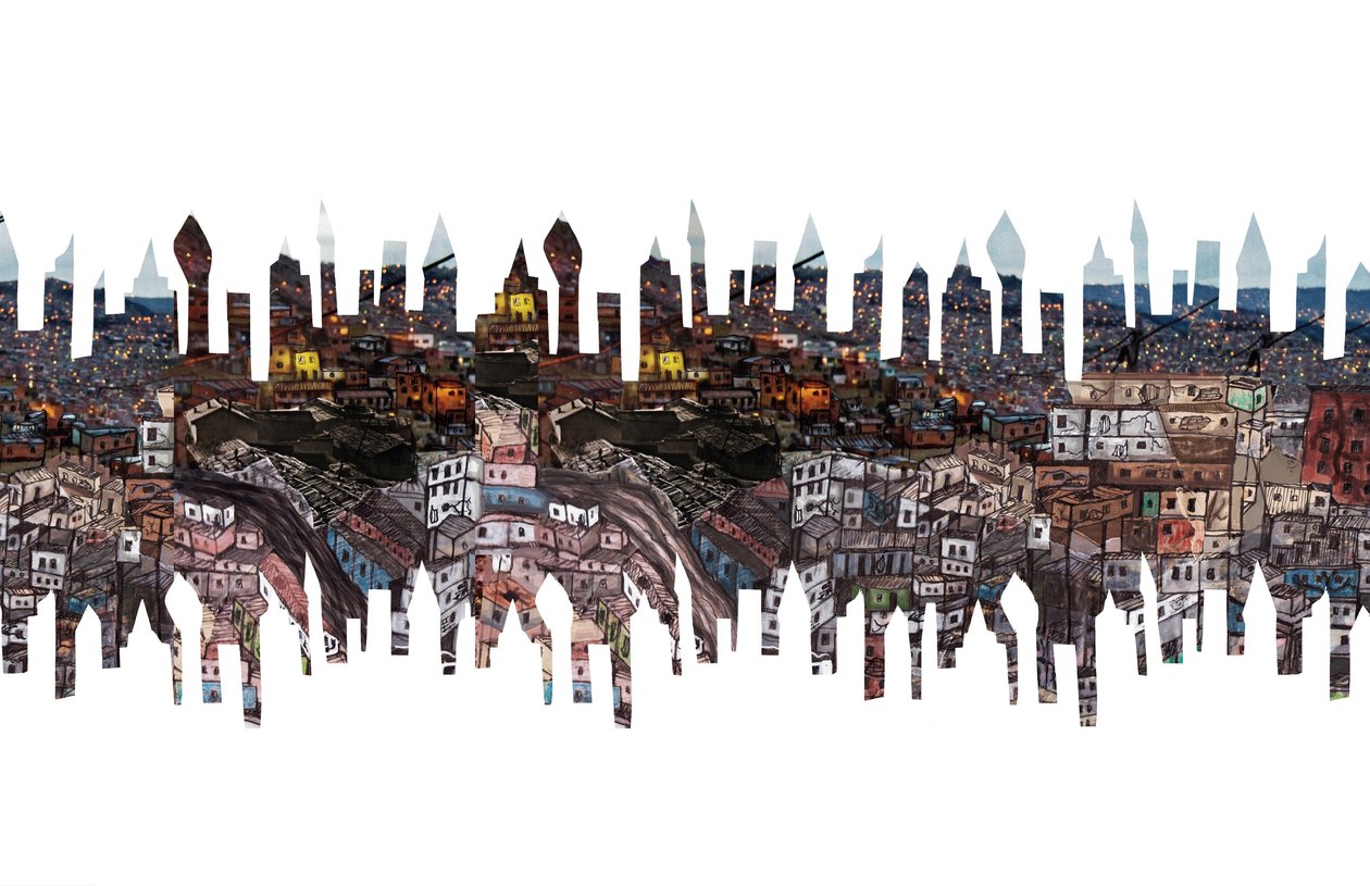 Şehir Hayaletleri, 2011 (kolaj) by Charlotte Orr