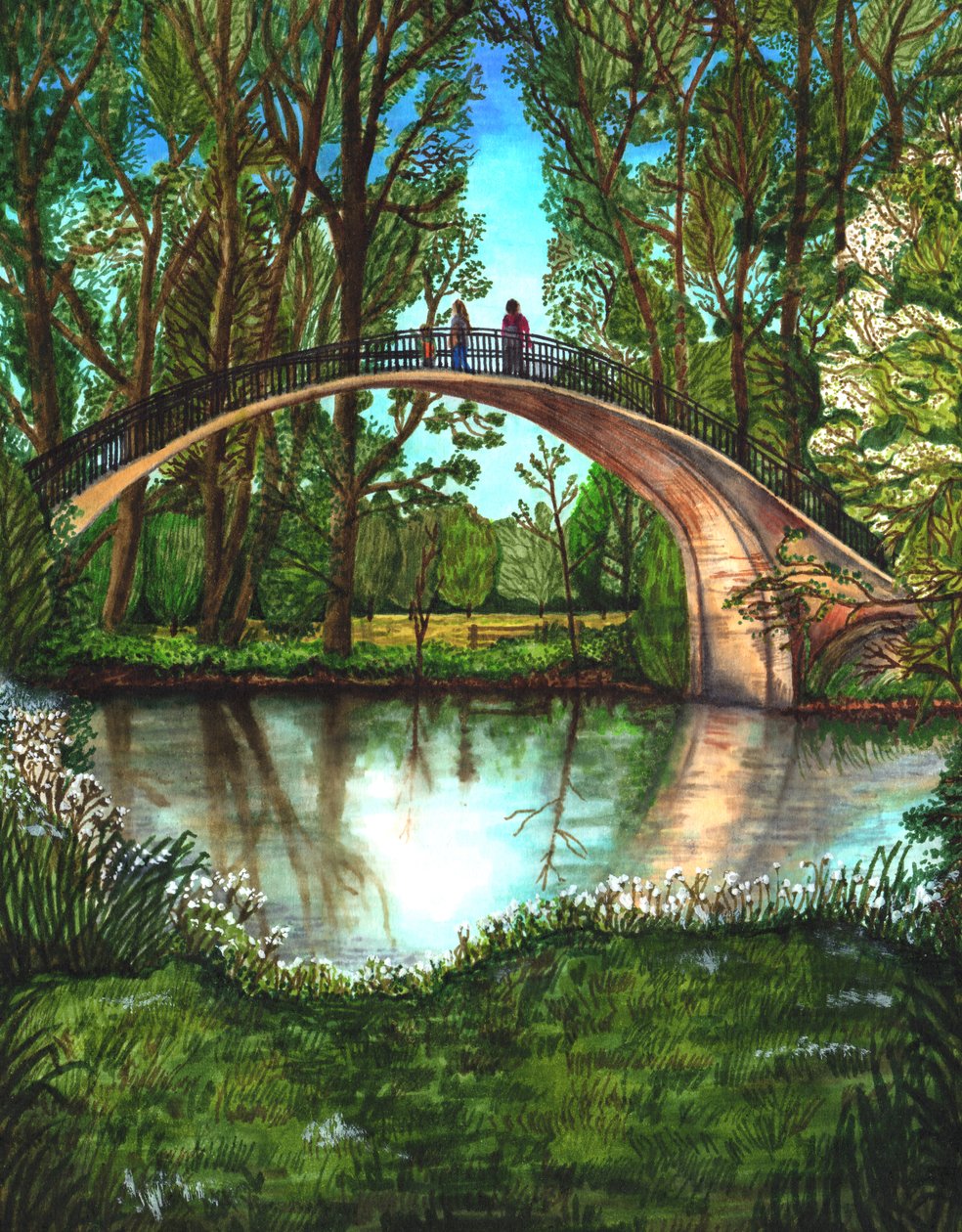 Üniversite Parklarında Bahar, 2021 by Charlotte Orr