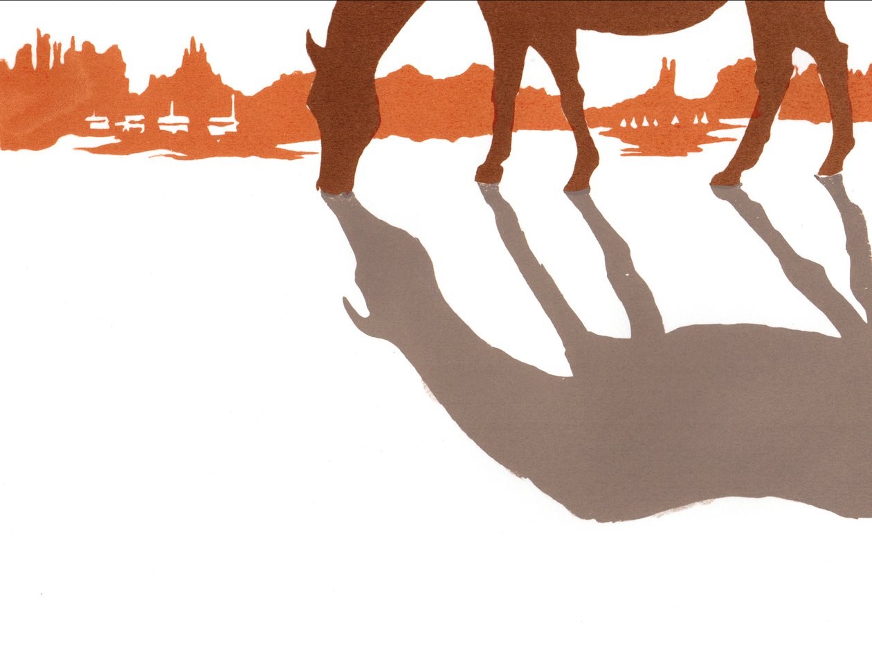 The American West, 2013 (ekran baskısı) by Charlotte Orr