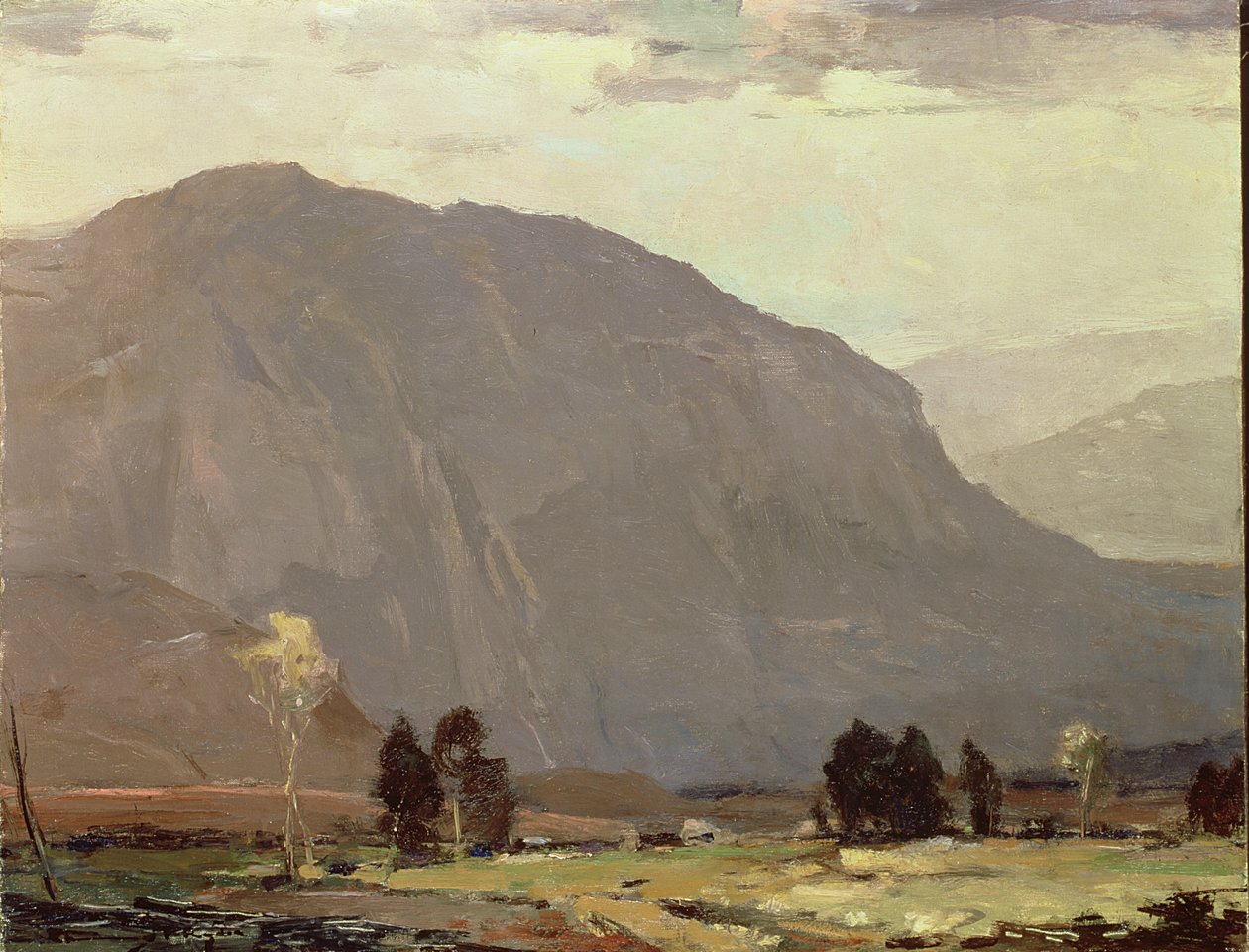 Kel Dağ, Tennessee (tuval üzerine yağlı boya) by Chauncey Foster Ryder