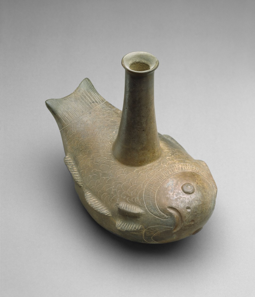 Balık Gemisi, MÖ 450-200 (çizilmiş toprak) by Chavin Chavin