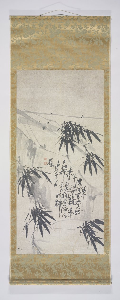 bambu Bambu ile kaydırma boyama by Chen Jiecan