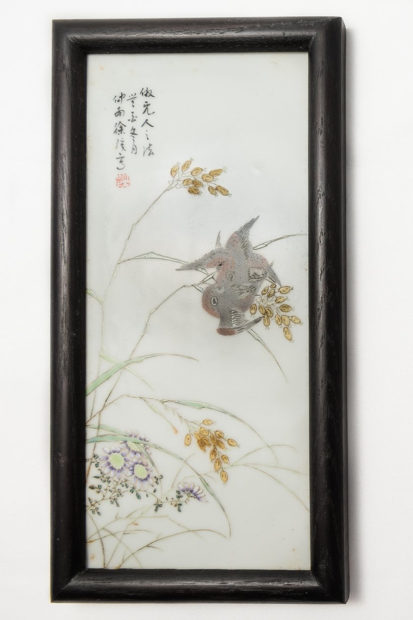 aile gülü plaketi, X u z Hong Nan, 1920-1935 by Cheong Nam Choi